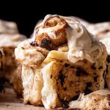 Brown Butter Iced Mocha Cinnamon Rolls | halfbakedharvest.com