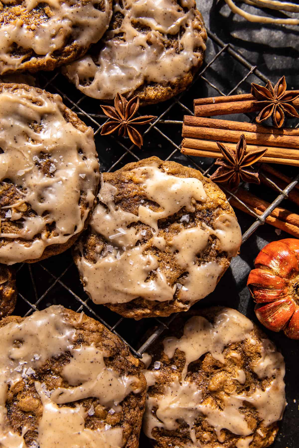 Brown Butter Pumpkin Oatmeal Latte Cookies | halfbakedharvest.com