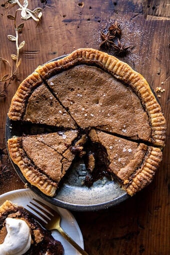 Brown Sugar Maple Cookie Pie | halfbakedharvest.com