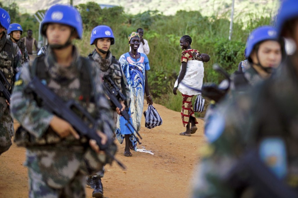 China peacekeeping in Africa