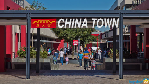 Street sign says China Town located in South Africa