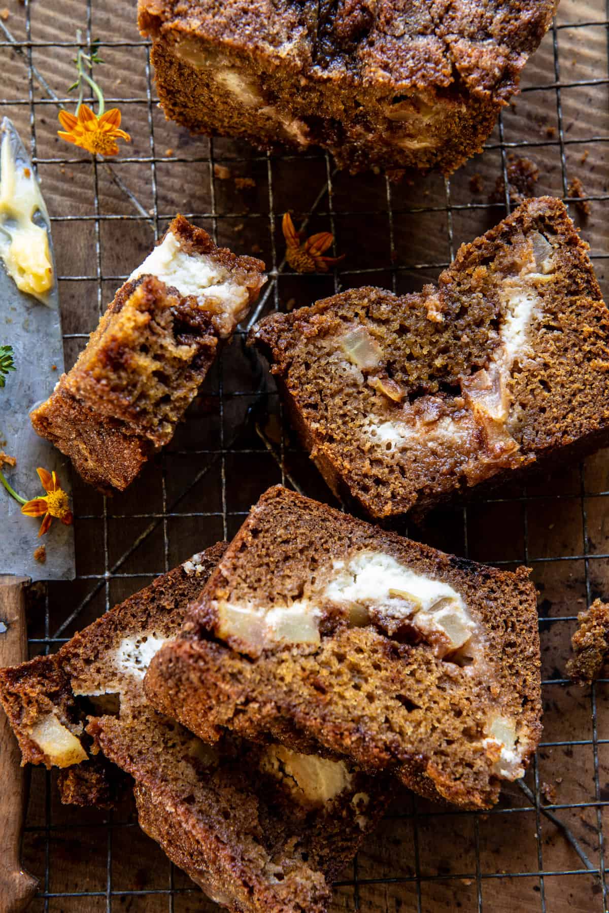 Cinnamon Sugar Swirled Apple Butter Bread | halfbakedharvest.com