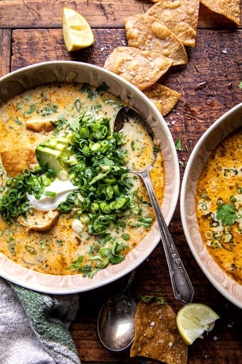 Creamy Chicken Tortilla Soup | halfbakedharvest.com