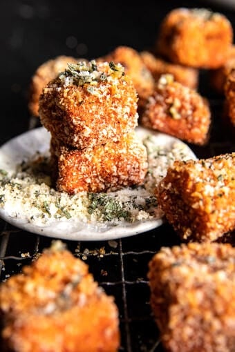 Crispy Cheesy Sweet Potato Bites | halfbakedharvest.com