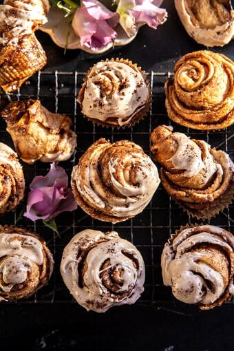 Easy Brown Butter Iced Espresso Cardamom Buns | halfbakedharvest.com