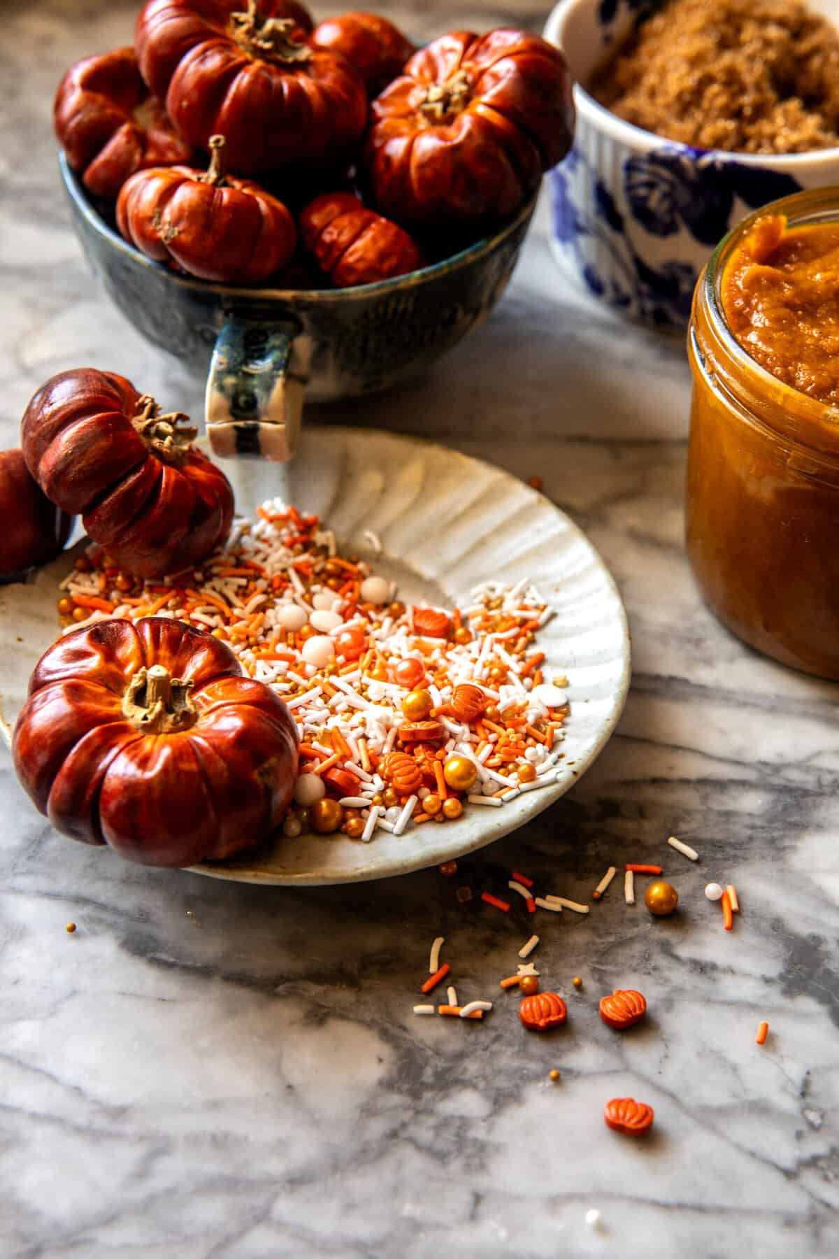 Frosted Soft Pumpkin Sugar Cookies | halfbakedharvest.com