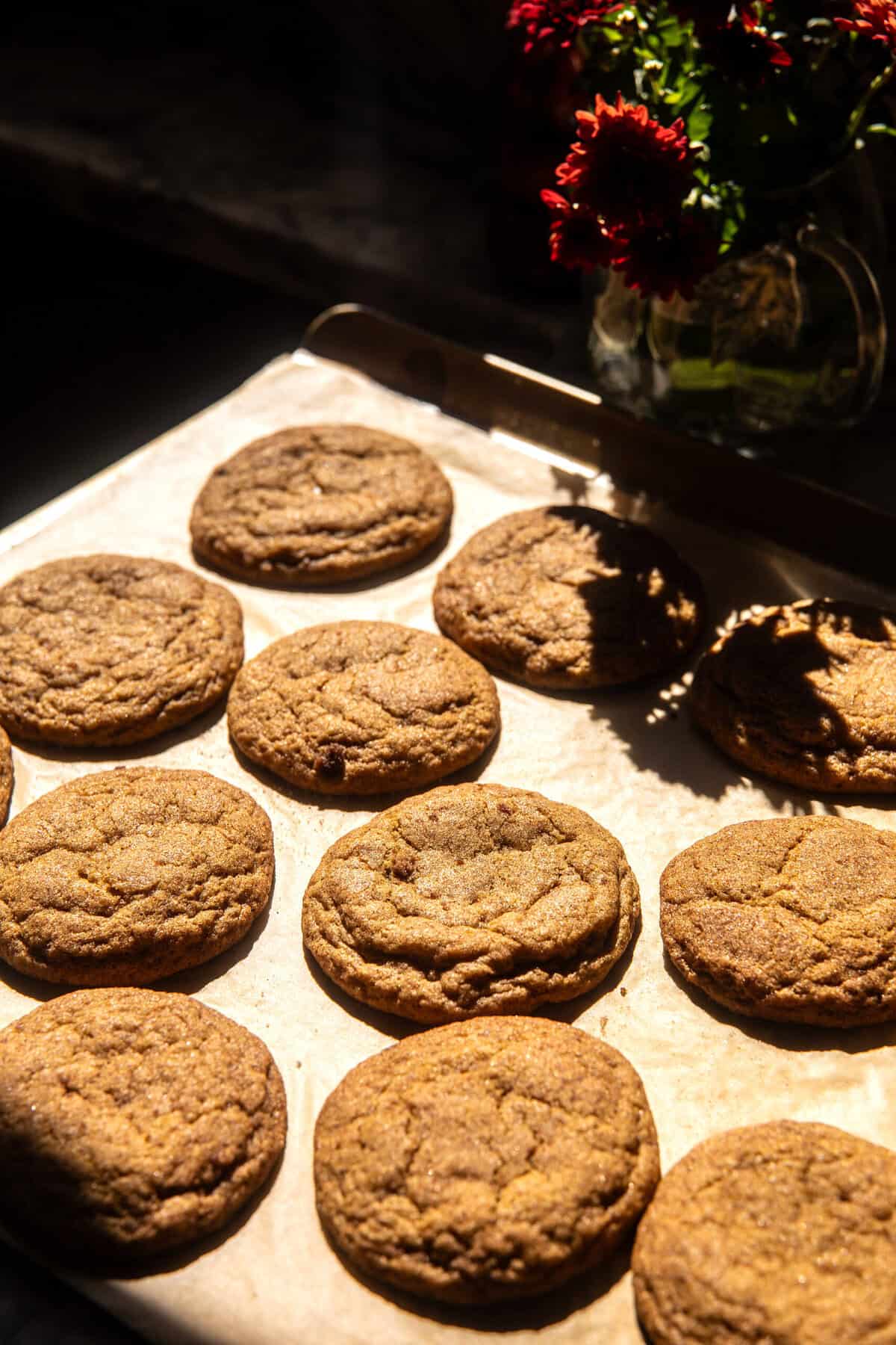 Frosted Soft Pumpkin Sugar Cookies | halfbakedharvest.com