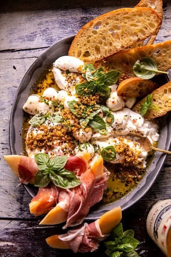 Effortless Marinated Burrata | halfbakedharvest.com