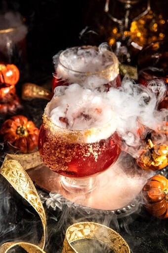 Enchanted Graveyard Pomegranate Punch | halfbakedharvest.com