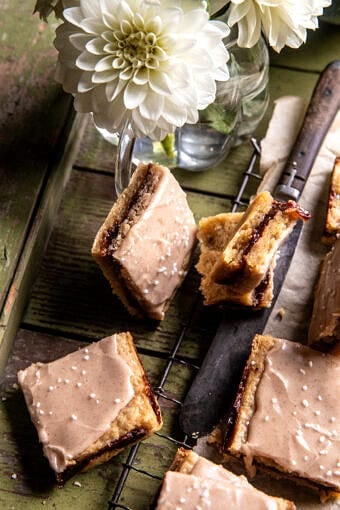 Frosted Brown Sugar Pop Tart Bars | halfbakedharvest.com