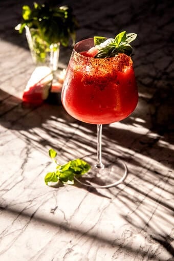 Frozen Watermelon Spritz | halfbakedharvest.com