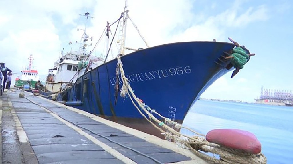 Fish Trawler at dock