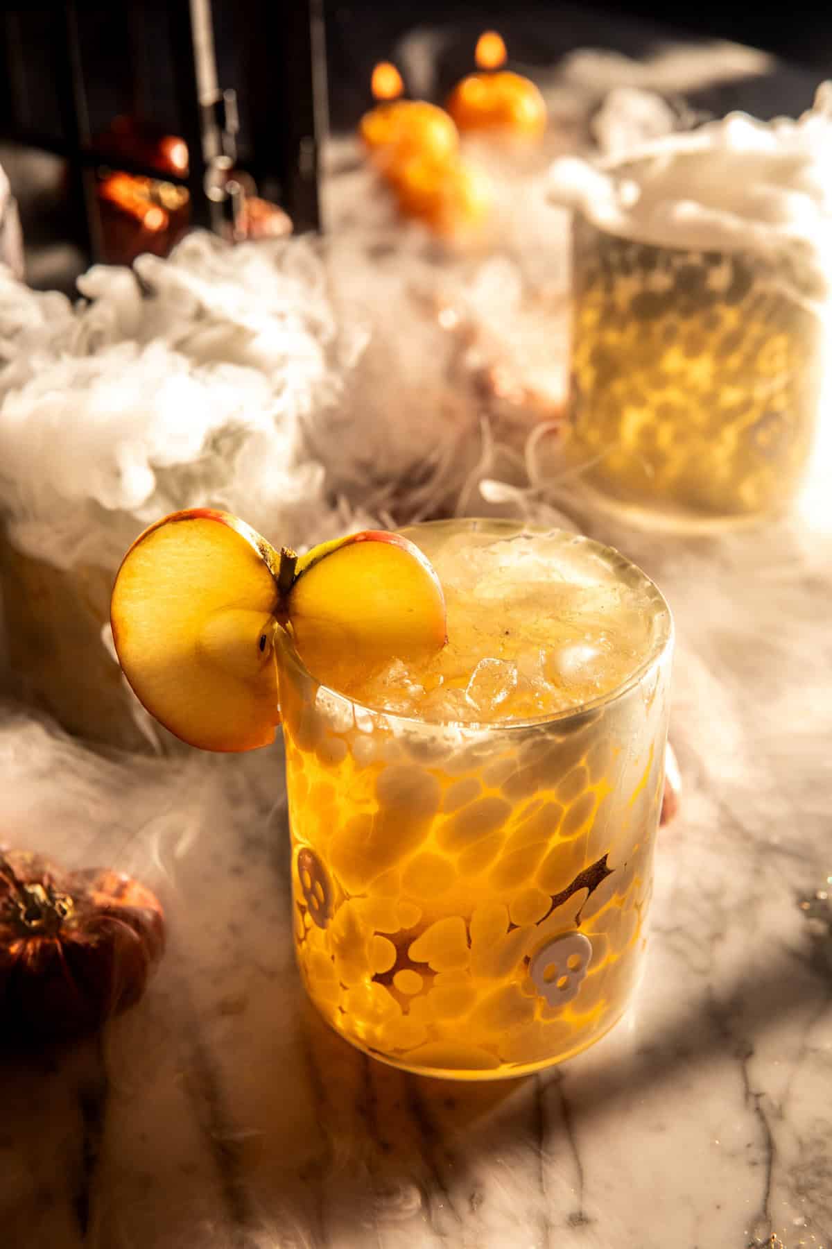 Ghostly Ginger Cocktail (with mocktail) | halfbakedharvest.com