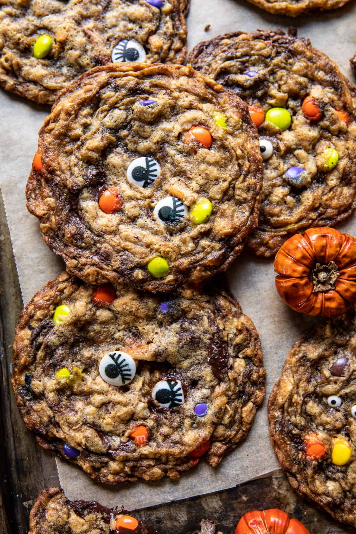 Halloween Monster Mash Cookies | halfbakedharvest.com