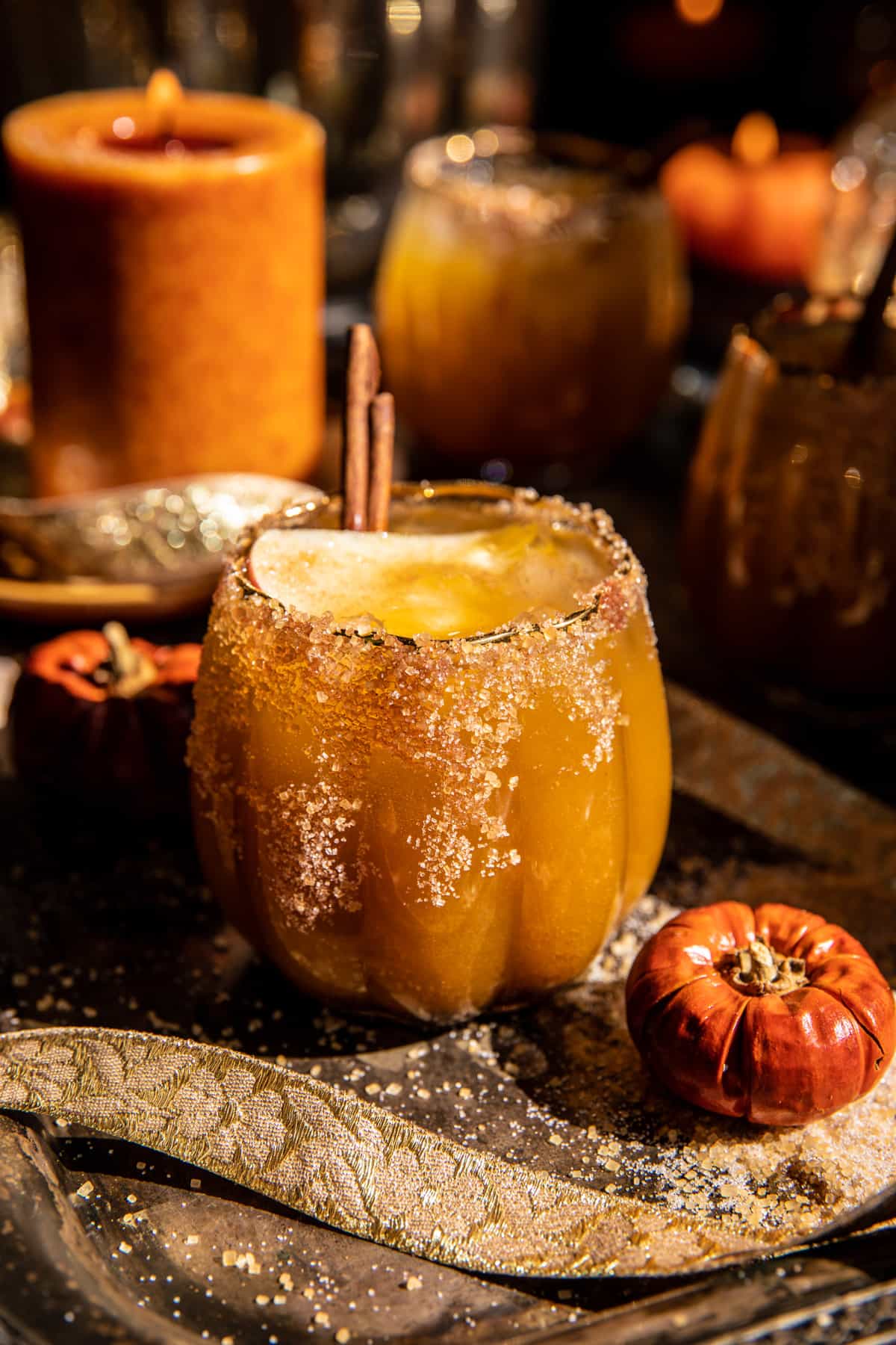 Haunted Pumpkin Patch Margarita | halfbakedharvest.com