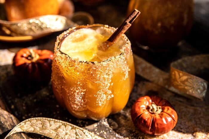 Haunted Pumpkin Patch Margarita | halfbakedharvest.com