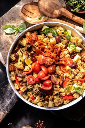 Italian Chop Pasta Salad | halfbakedharvest.com