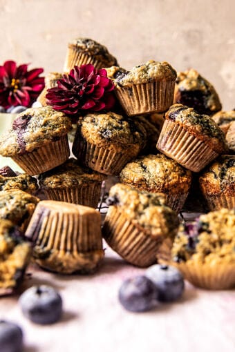 Mini Blueberry Muffins | halfbakedharvest.com