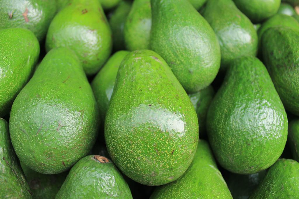 Close up of avocados