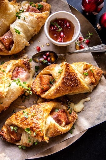 Prosciutto Wrapped Baked Brie Rolls | halfbakedharvest.com