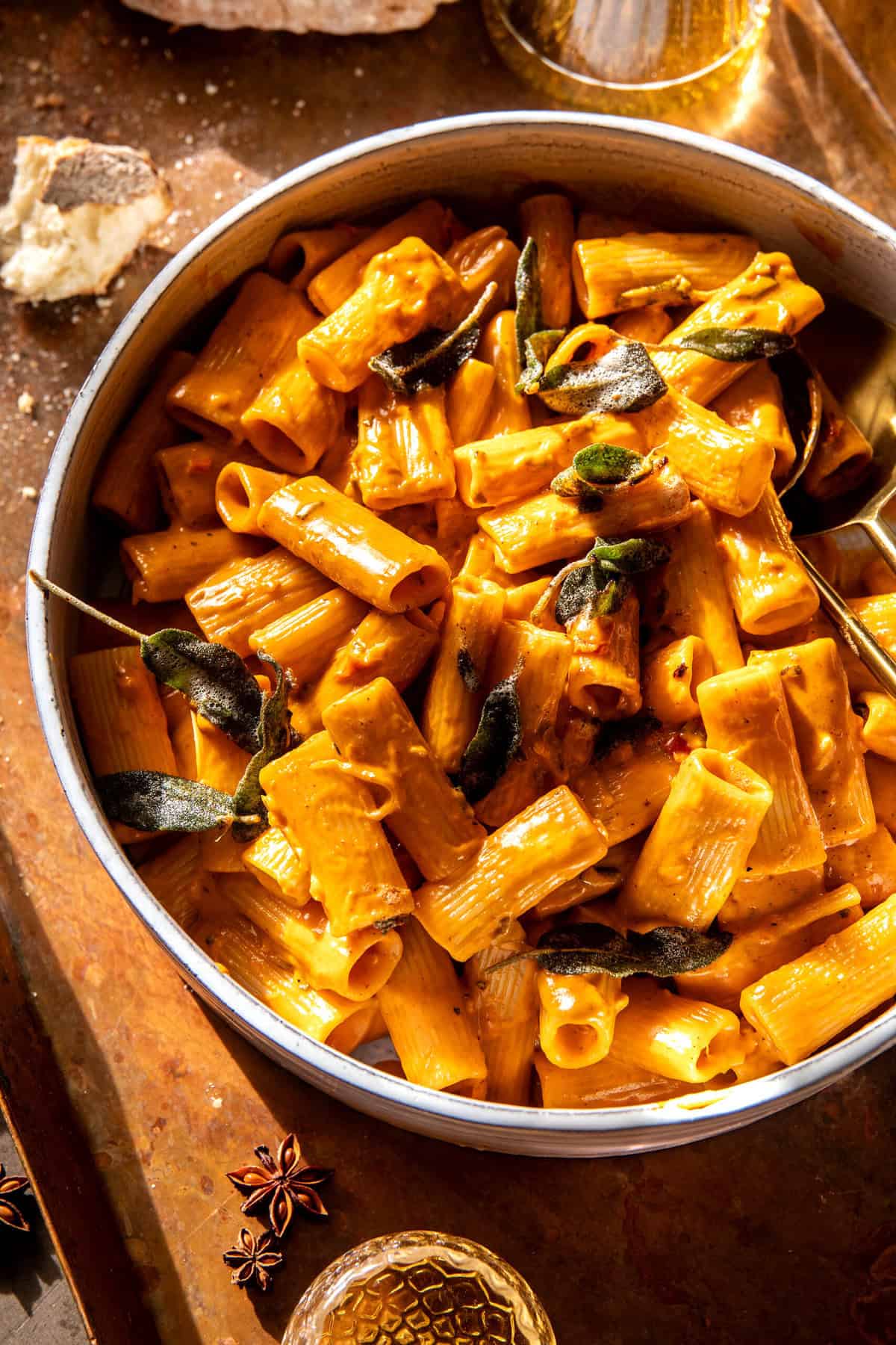 Pumpkin Pasta Alla Vodka | halfbakedharvest.com