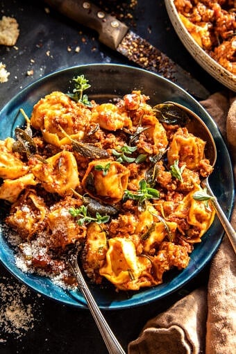 Quick Tortellini Bolognese | halfbakedharvest.com