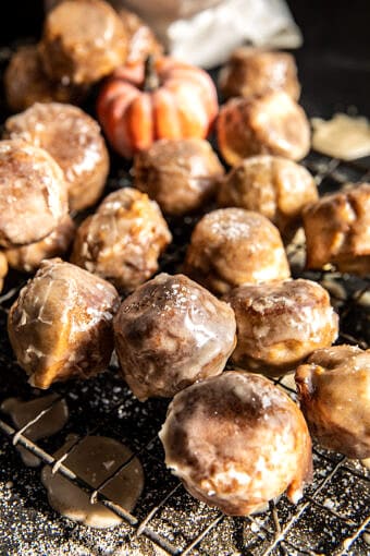 Salted Apple Maple Ricotta Munchkins | halfbakedharvest.com