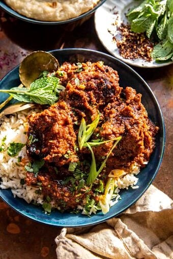 Simple Crockpot Coconut Beef Curry | halfbakedharvest.com