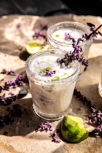 Spicy Creamy Coconut Lime Margarita | halfbakedharvest.com