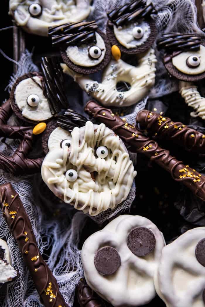 Spooky Halloween Pretzels | halfbakedharvest.com @hbharvest