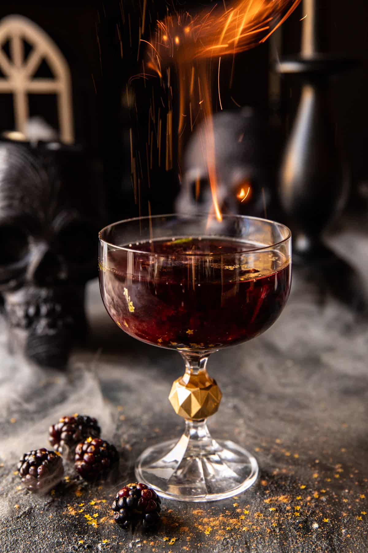 The Goblet of Fire Cocktail | halfbakedharvest.com