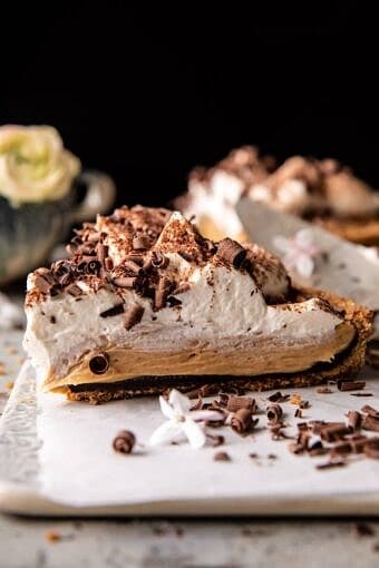 Vintage Chocolate Peanut Butter Pie | halfbakedharvest.com